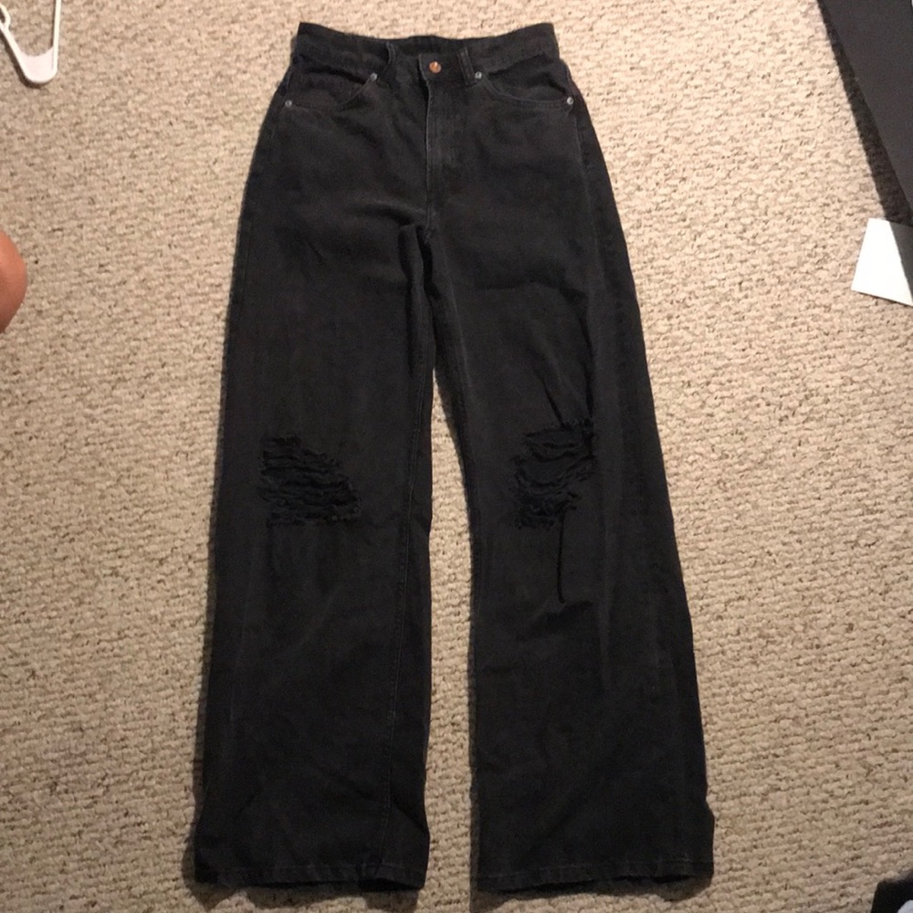 Ripped black H&M jeans